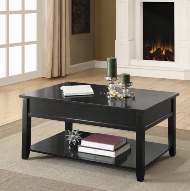 ACME Furniture Malachi Black Coffee Table with Lift Top-1