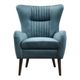 Uttermost® Dax Teal Blue Accent Chair-3