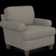 Flexsteel® Moxy Silver Pebble Chair-0