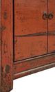 Furniture Classics Amber Antique Black/Distressed Orange Large Sideboard-3