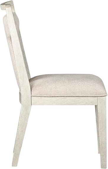 Magnussen Home® Lorelei Misty Cloud/Sandshell Upholstered Dining Side Chair-2
