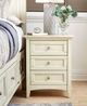 A-America® Northlake White Linen Nightstand-1