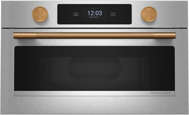 KitchenAid® Bronze Single Wall Oven Handle and Knob Kit-3