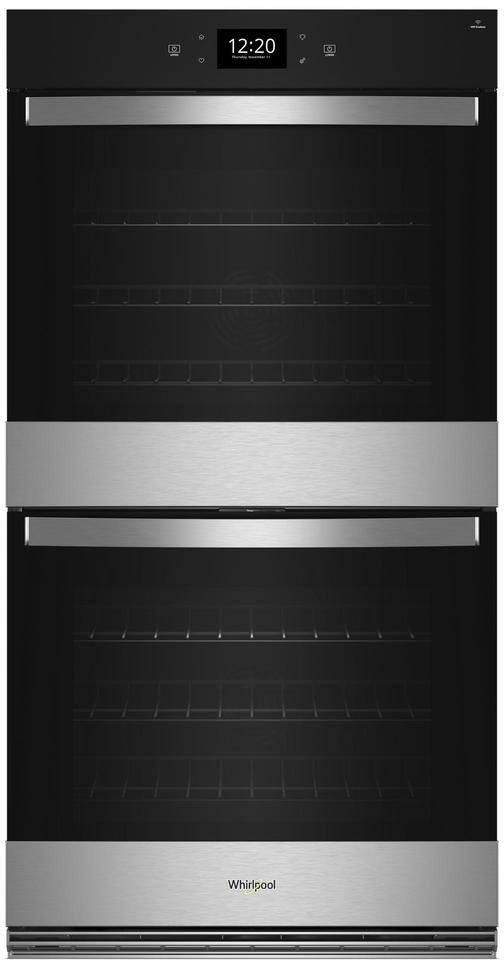 Whirlpool® 30" Fingerprint Resistant Stainless Steel Double Electric Wall Oven