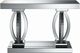 Coaster® Amalia Clear Mirror Rectangular Sofa Table with Shelf-1