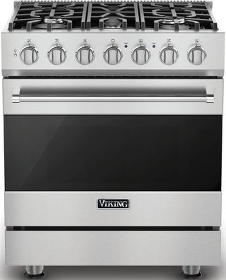 Viking® 3 Series 30" Stainless Steel Pro Style Natural Gas Range