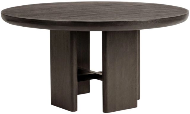 Classic Home Celadon Truffle Roast 60" Round Dining Table-0