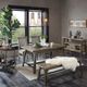 Olliix by INK+IVY Grey Oliver Dining Bench-4