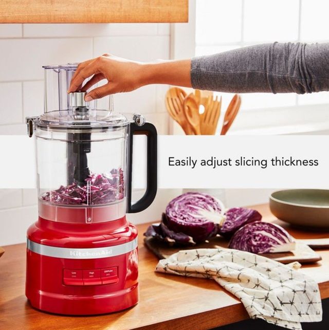 KitchenAid® 13 Cup Empire Red Food Processor-3