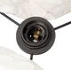 A & B Home Green/White Paper Pendant Lamp-4