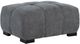 Coaster® Octavia Charcoal Gray Ottoman-0