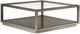 A.R.T. Furniture® Cove Glass Top Cocktail Table with Mica Base-0