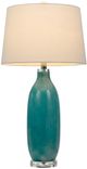 Cal® Lighting & Accessories Cullman 2-Piece Aqua Table Lamp Set-2