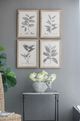 A & B Home Aba 4-Piece Beige/Gray/White Botanical Wall Decor Set-5