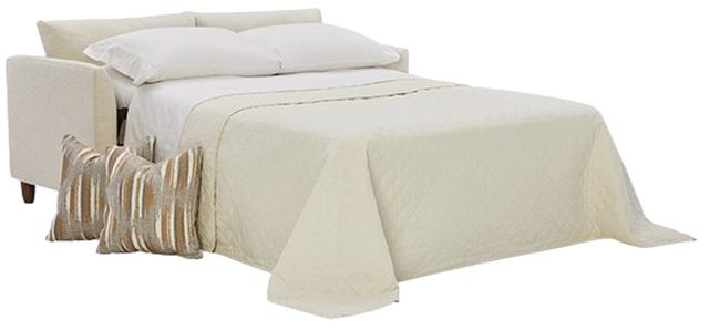 Best® Home Furnishings Customizable Bayment Queen Sofa Sleeper with Espresso Legs-2