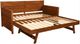 Kodiak Furniture Marisa Weathered Brown Twin Daybed includes Pop Up Trundle-0