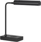 Cal® Lighting & Accessories Delray Charcoal Grey Desk Lamp-0