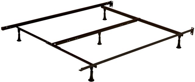 Beaudoin Black Traditional Full Bed Frame