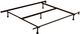 Beaudoin Black Traditional Full Bed Frame-0