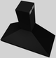 Vent-A-Hood® 48" Black Wall Mounted Range Hood-3