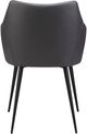 Moe's Home Collection Beckett Grey Dining Arm Chair-2