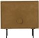 Four Hands Sunburst Aged Brass Cabinet Nightstand-4