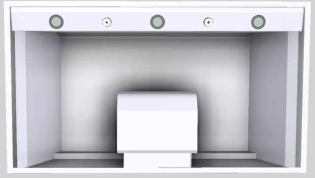 Vent-A-Hood® Designer Series 42" White Wall Mounted Range Hood-3