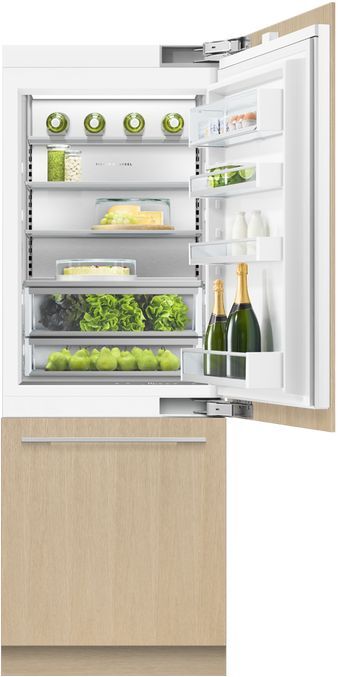 Fisher & Paykel Series 9 30 in. 15.9 Cu. Ft. Panel Ready Column Bottom Freezer Refrigerator-3