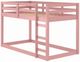 ACME Furniture Gaston II Pink Youth Twin Loft Bed-0