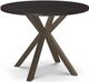 Amisco Customizable Asterisk 39" Round Table with Starburst Stand-0