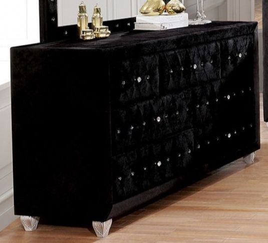 Furniture of America® Alzir Black Dresser-0