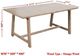 Forty West McClaren Light Brown Dining Table-1