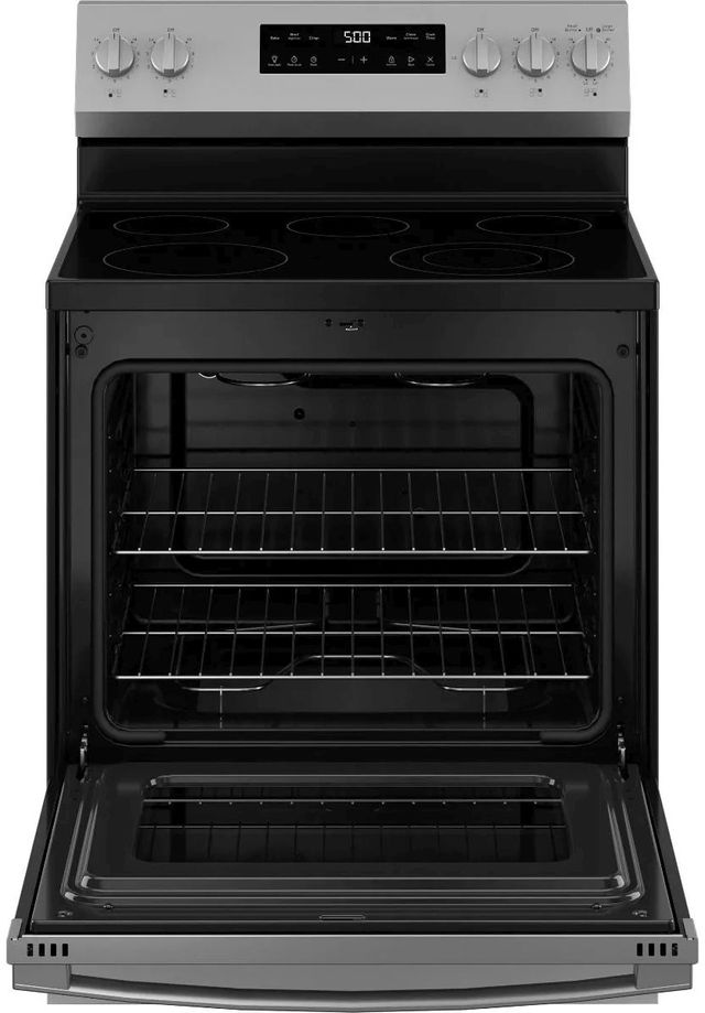 GE® 500 Series 30" Stainless Steel Freestanding Electric Range-3