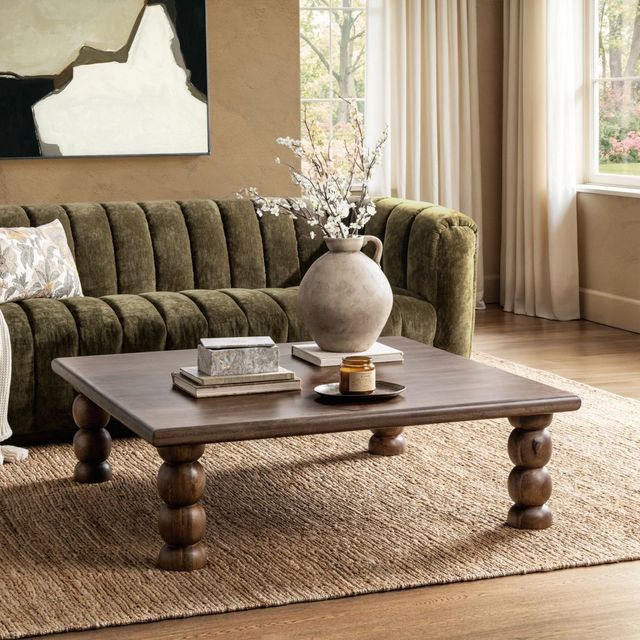 Classic Home Adir Tundra Brown Coffee Table-1