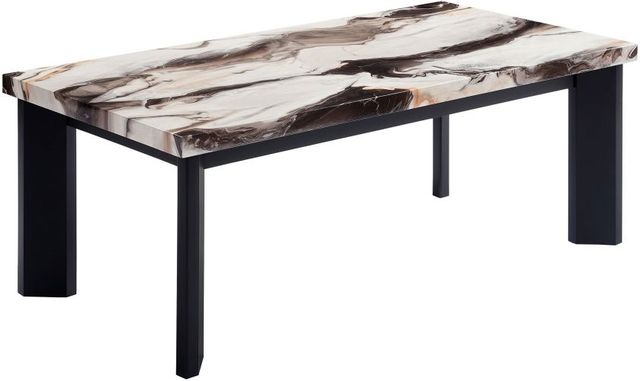New Classic® Home Furnishings Strata 3-Piece Black/White Occasional Table Set-2