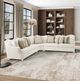 Michael Amini® Chamberi 4-Piece Classic Pearl Sectional-1