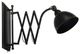 A & B Home Arris Black Extension Wall Lamp-0