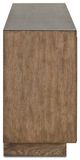 Currey & Company Morombe Distressed Cocoa Credenza-1