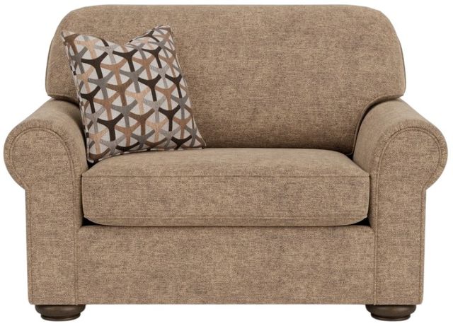 Flexsteel® Preston Pewter Chair and a Half-1