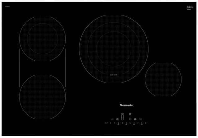 Thermador® Masterpiece® Series 30" Black Electric Cooktop-0