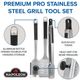 Napoleon PRO Series Premium Grill 3-Piece Tool Set-5