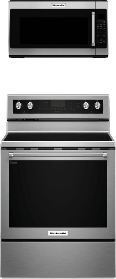 KitchenAid® 2 Piece Kitchen Package-Stainless Steel-0