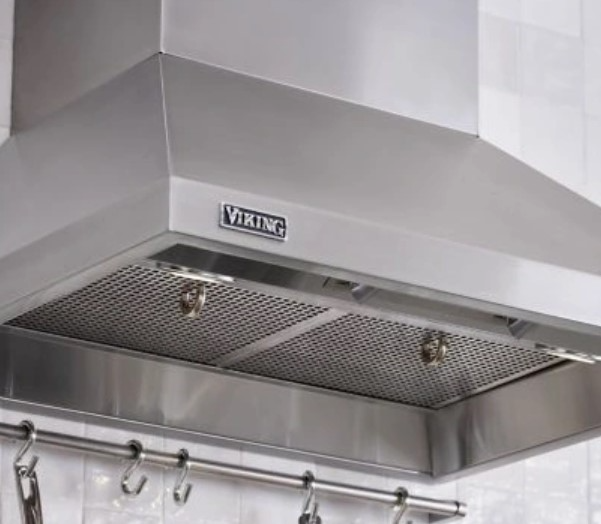Viking® 30” Daffodil Chimney Wall Hood with Standard Ventilator-3