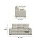 Flexsteel Ava Triple Power Reclining Sofa-3