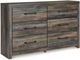 Signature Design by Ashley® Drystan 2-Piece Multi Queen Storage Panel Bed Set-2