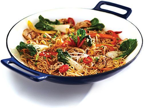Broil King® Blue Cast Grilling Wok-1