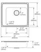 Elkay Lustertone® Classic Lustrous Satin Stainless Steel 25" x 22" x 6" Single Bowl Drop-in Classroom ADA Sink-1