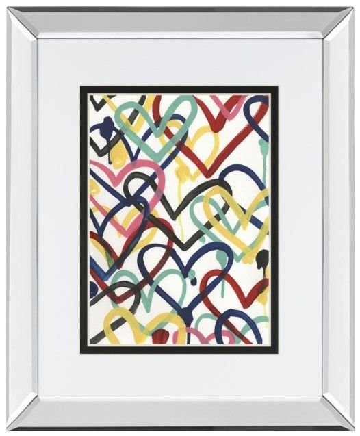 Classy Living June Erica Vess Heart Scribbles II Wall Art-0