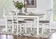 Powell® Jane Rustic Taupe/Vanilla White Side Chair-1