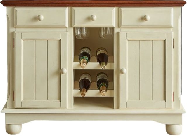 A-America® British Isles Buttermilk/Merlot Wine Server-0
